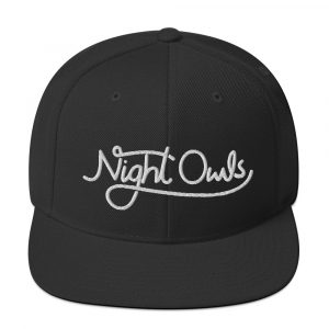 Cursive Logo Foam Trucker Hat - Official Night Owls Merch